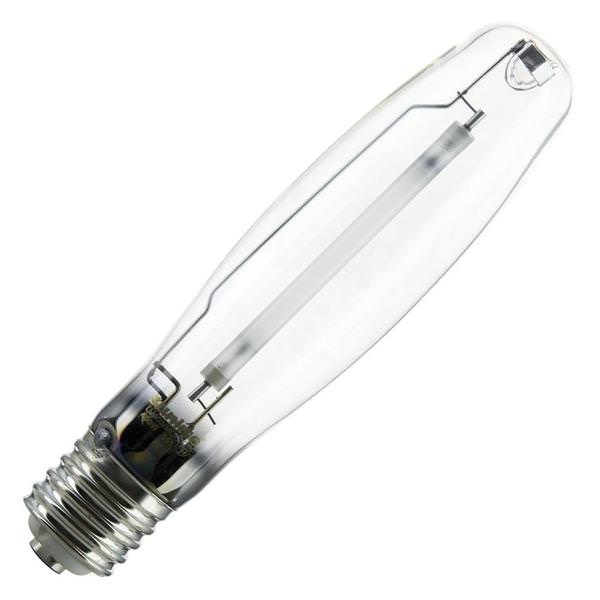 400 watt ED23 Mogul Screw (E39) Base 2100K Warm White Clear High Pressure Sodium Light Bulb