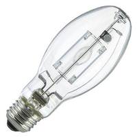 Sunlite 100 watt ED17 Medium Screw (E26) Base 4000K Cool White Clear Metal Halide Light Bulb