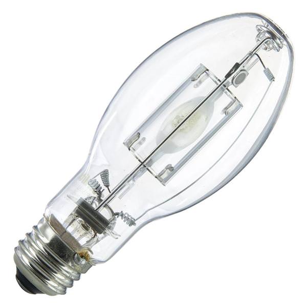150 watt ED17 Medium Screw (E26) Base 4000K Cool White Clear Metal Halide Light Bulb