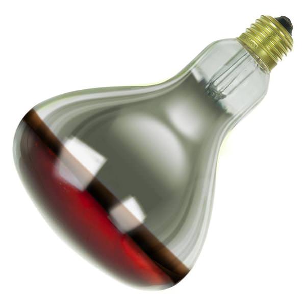 250 watt 130 volt R40 Medium Screw (E26) Base Dimmable 3200K Heat Lamp