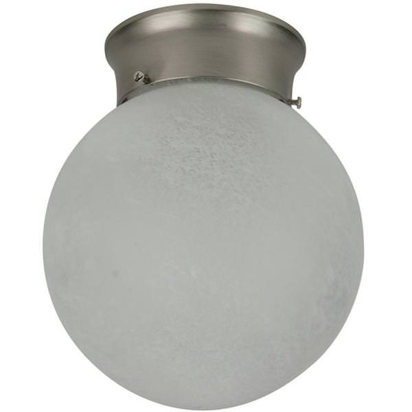 1 Lamp 100 watt 120 volt Brushed Nickel LED Light Fixture