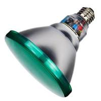 Sunlite 23 watt 120 volt Medium Screw (E26) PAR38 Green