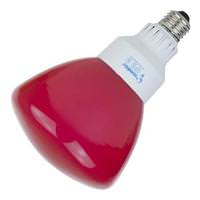 Sunlite 25 watt 120 volt Medium Screw (E26) R40 Red