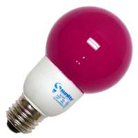 Sunlite 9 watt 120 volt G21 Medium Screw Base Pink CFL