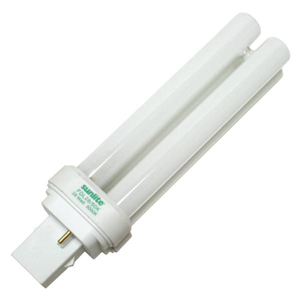 28 watt FDL 2-Pin Base 5000K Daylight CFL