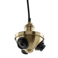 Sunlite 3 Light (Medium Screw Base) Copper Bronze Pendant Light Fixture