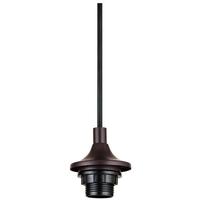 Sunlite 1 Lamp Antique Bronze Pendant Fixture