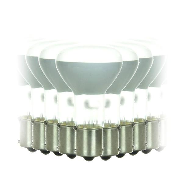 20 watt 13 volt Elevator Single Contact Bayonet (BA15s) Base 3200K Dimmable Light Bulb (10 pack)