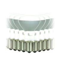 Sunlite 20 watt 13 volt Elevator Single Contact Bayonet (BA15s) Base 3200K Dimmable Light Bulb (10 pack)