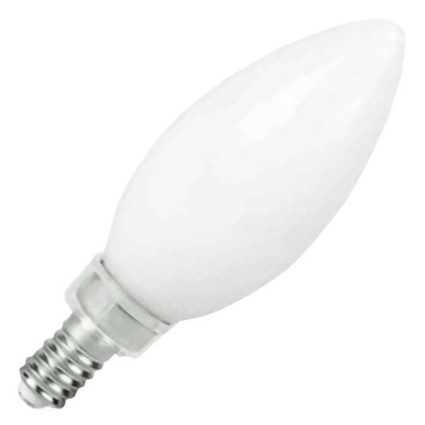4 watt 120 volt B11 Candelabra Screw Base 2400K Warm White Frosted Dimmable LED