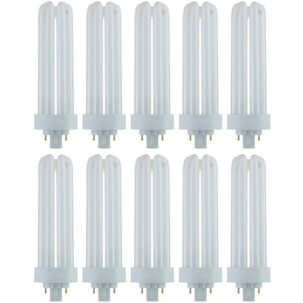 42 watt PLT 4-Pin Base 4100K Cool White CFL (10 Pack)
