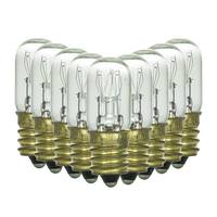 Sunlite 15 watt 120 volt T4 Candelabra Screw Base (10 Pack)