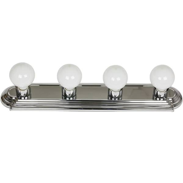 4 Light 60 watt 120 volt Chrome LED Wall Sconce