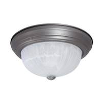 Sunlite 2 Lamp 36 watt 120 volt Brushed Nickel Light Fixture