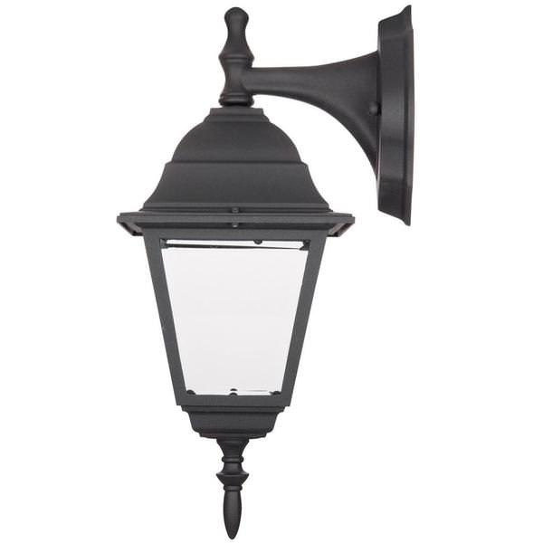 1 Lamp 60 watt 120 volt Black Fixture