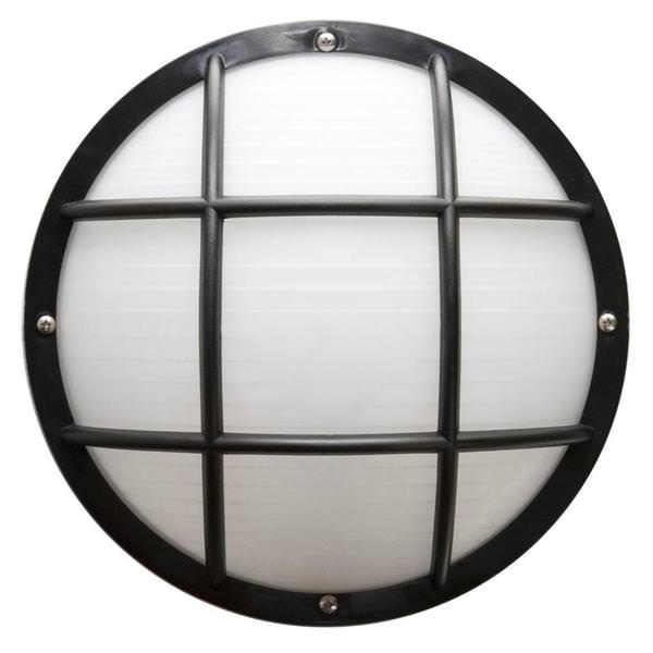 75 watt 120 volt Black LED Wallpack Fixture
