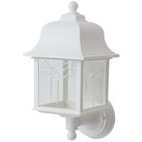 Sunlite 1 Lamp 60 watt 120 volt White Fixture