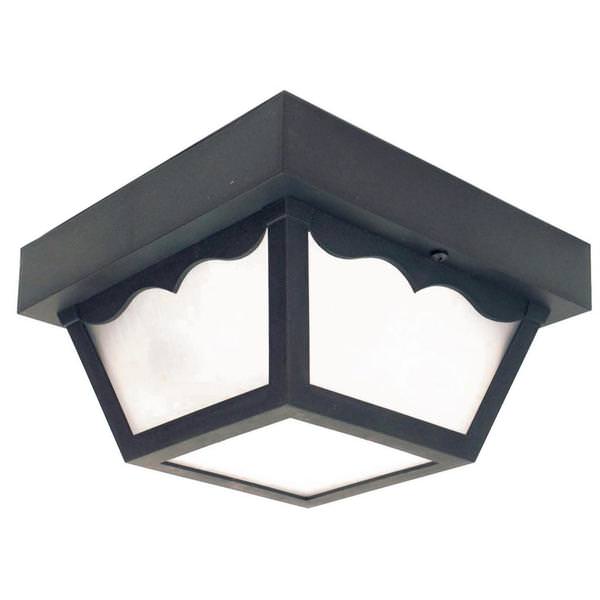 1 Lamp 60 watt 120 volt Black