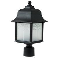 Sunlite 1 Lamp 18 watt 120 volt Black LED Post Top Fixture