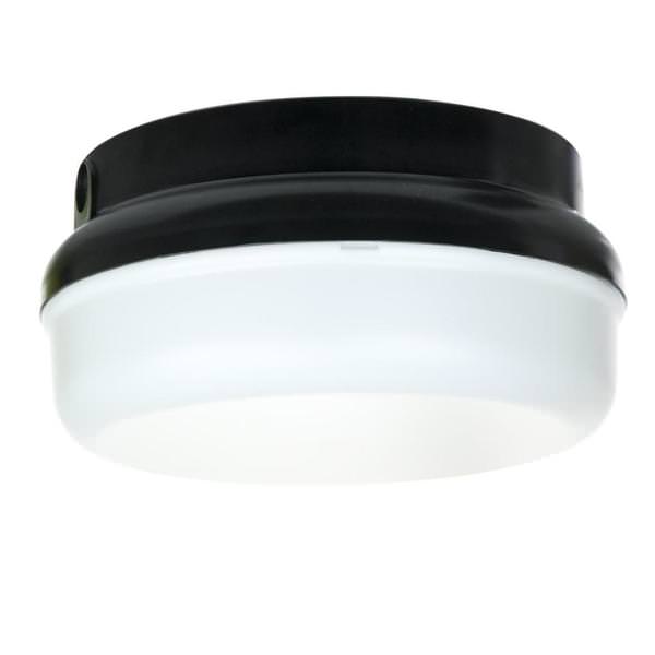 1 Lamp 14 watt 120 Cool White volt Black LED Fixture