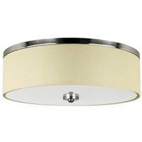 Sunlite 23 watt 120 volt 3000K Natural White Brushed Nickel LED Light Fixture