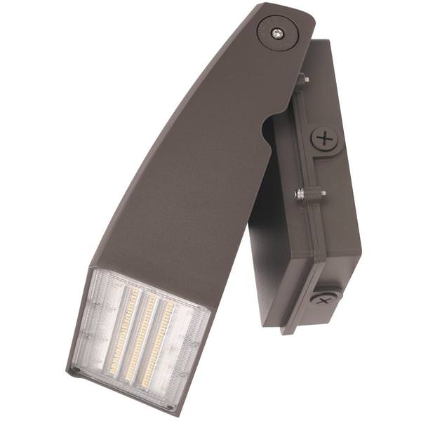 30/40/50 watt 120/347 volt CCT Selectable Bronze LED Wallpack