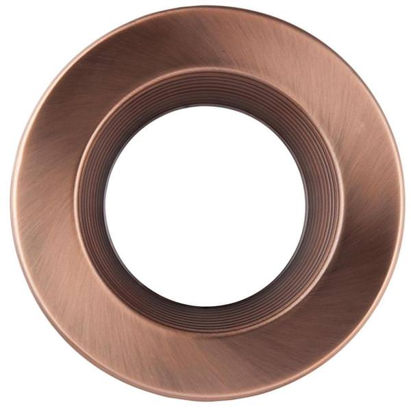 6" Bronze Downlight Trim