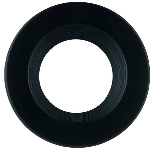 4" Black Downlight Trim