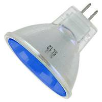 Sunlite 20 watt 12 volt MR11 Bi-Pin (GU4) Base Blue Reflector Spot Light