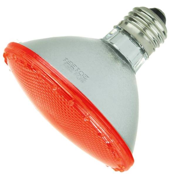 3 watt 120 volt PAR30 Medium Screw Base Red Turtle Friendly Narrow Flood LED