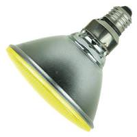 Sunlite 4 watt 120/220 volt PAR38 Medium Screw Base Yellow Flood