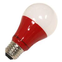 View 3 watt 120 volt A19 Medium Screw Base Red LED