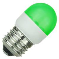 Sunlite 1 watt 120 volt T10 Indicator Medium Screw (E26) Base Green LED