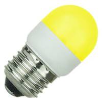 Sunlite 1 watt 120 volt T10 Indicator Medium Screw (E26) Base Yellow LED
