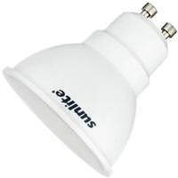 Sunlite 6 watt 220 volt Twist and Lock (GU10) Base 4000K Cool White Dimmable Mini Reflector Flood LED Light