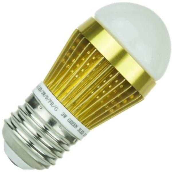 3 watt 110 volt S14 Medium Screw Base 6000K Clear LED