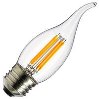 Sunlite 4 watt 120 volt CA11 Medium Screw Base 1800K Warm White Dimmable LED