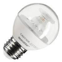 Sunlite 5 watt 120 volt G16 Medium Screw Base 2700K Warm White Dimmable LED