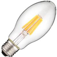 Sunlite 6 watt ED17 Medium Screw (E26) Base 2200K Warm White Clear Dimmable LED Light Bulb