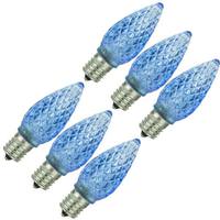 Sunlite 0.4 watt 120 volt C9 Intermediate Screw Base Blue Night Light LED