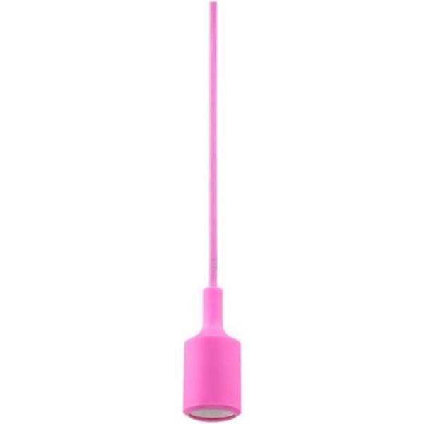 1 Lamp 40 watt 120 volt Medium Screw Pink Pendant Fixture