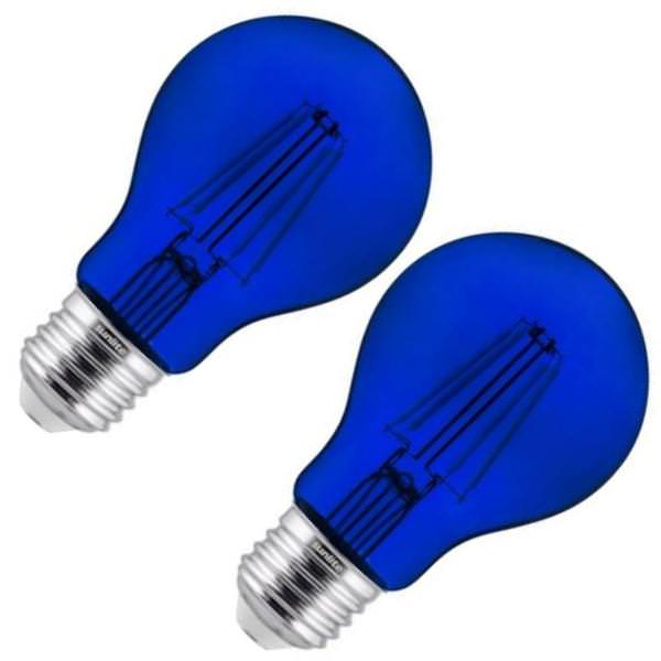 4.5 watt 120 volt A19 Medium Screw Base Blue Dimmable LED
