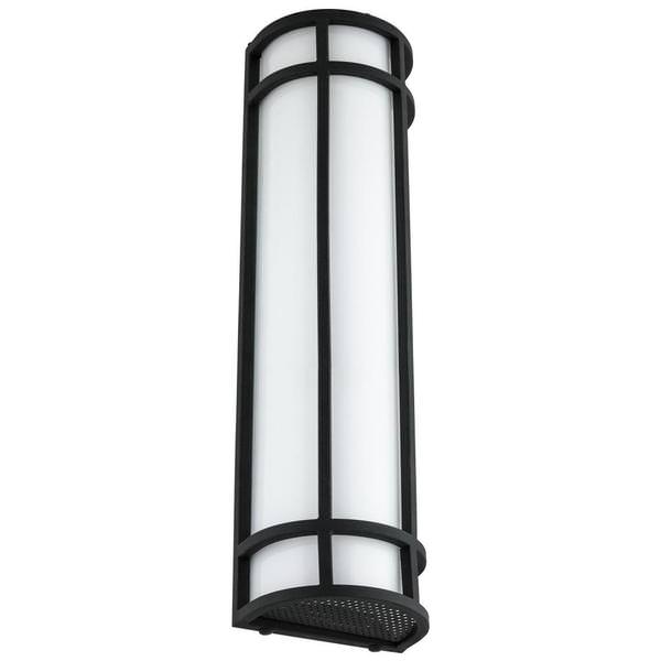 1 Lamp 23 watt 100/277 volt CCT Selectable Black Non-Dimmable LED Fixture