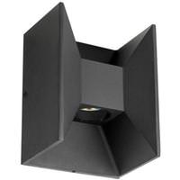 Sunlite 2 Lamp 6 watt 120 volt Matte Black LED Fixture