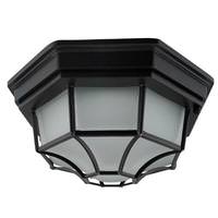 Sunlite 1 Lamp 17 watt 120 volt Black LED Fixture