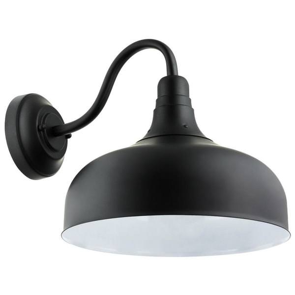 1 Lamp 12 watt 120 volt Matte Black LED Fixture