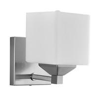 Sunlite 1 Light 60 watt 120 volt Brushed Nickel LED Wall Sconce