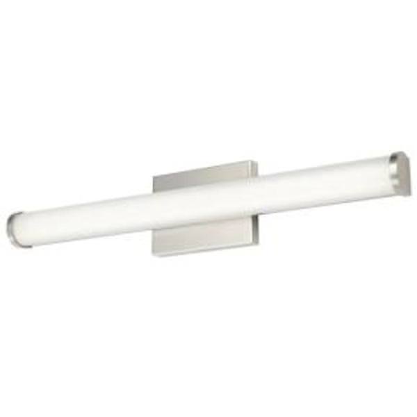 1 Light 30 watt 100/277 volt CCT Selectable Brushed Nickel LED Vanity Light Fixture
