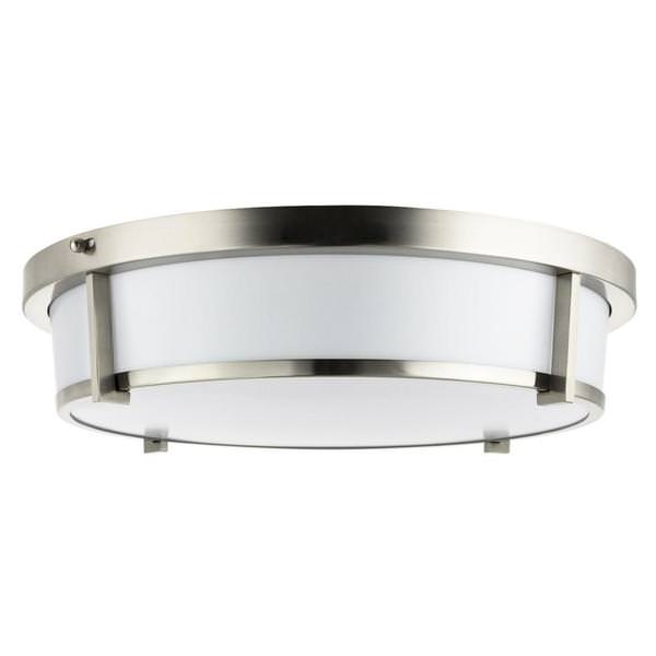 1 Light 20 watt 100/277 volt CCT Selectable Brushed Nickel Dimmable LED