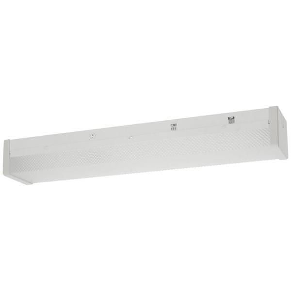 2' 1 Light Selectable Wattage 120/277 volt CCT Selectable Dimmable LED Strip Fixture